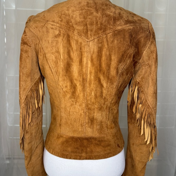 ZARA XS SUEDE JACKET - Picture 2 of 3